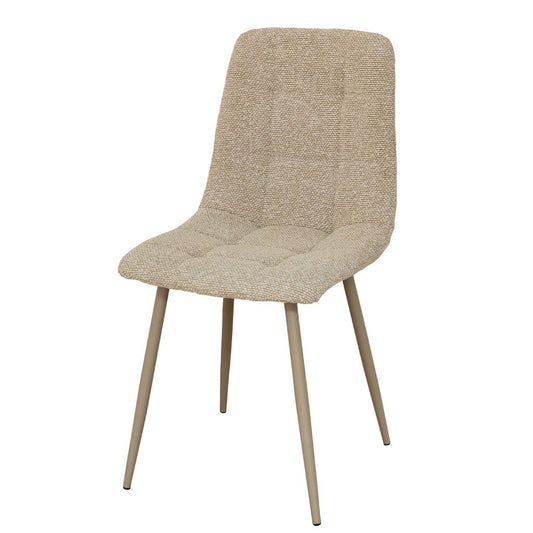 Monza Natural Fabric Dining Chair
