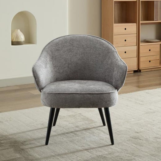 Morgan Grey Accent Chair Front