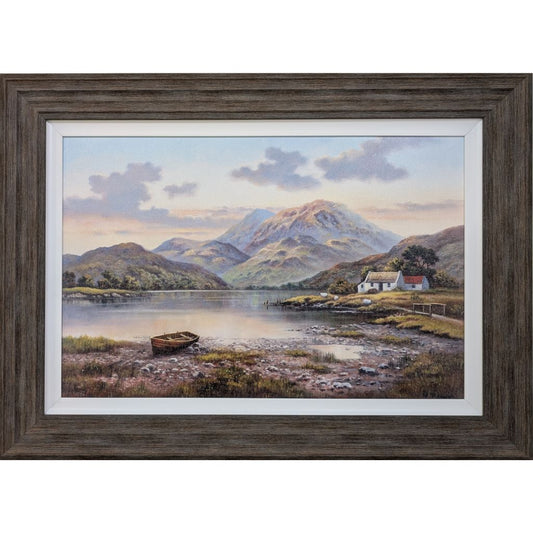 Mountain Loch Framed Picture