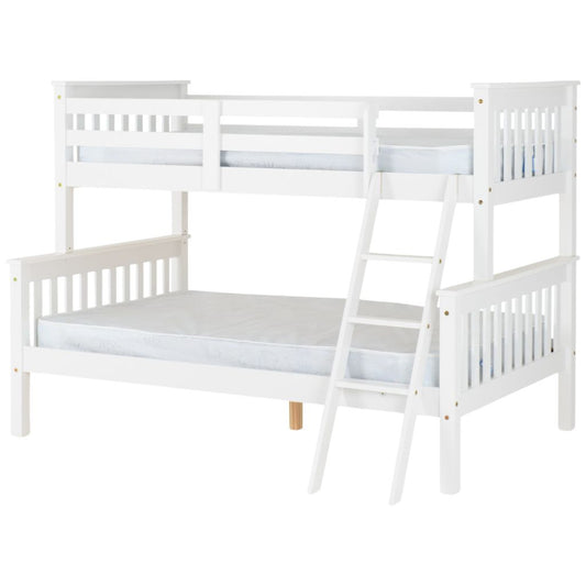 Neptune White Triple Sleeper Bunk Bed