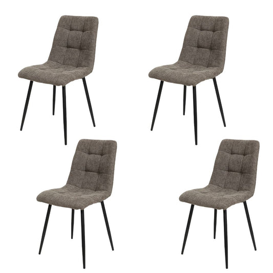 Nereto Box of 4 Mocha Chairs