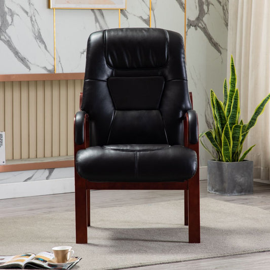 Orthopedic Black Chair Front