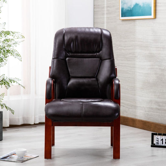 Orthopedic Burgundy Chair Front