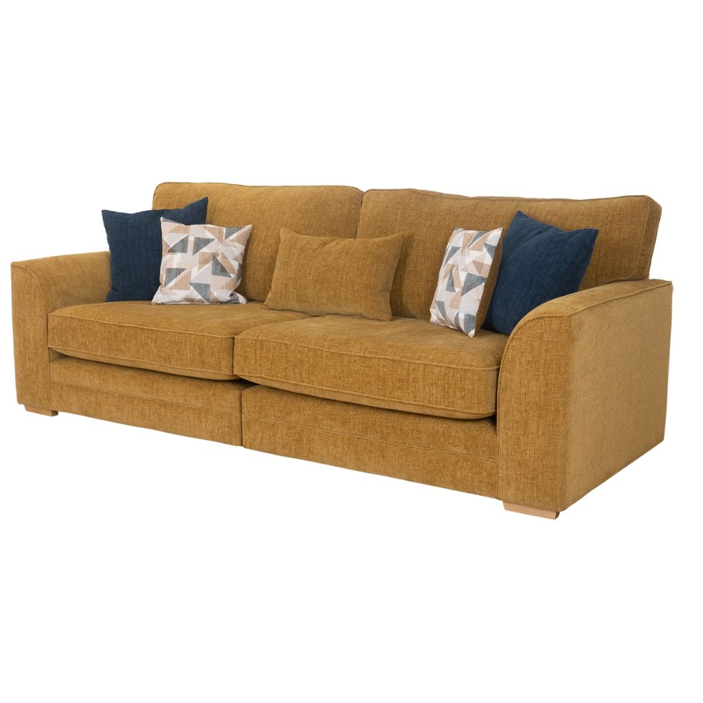 Oscar Sofa Cinnamon 4 Seater