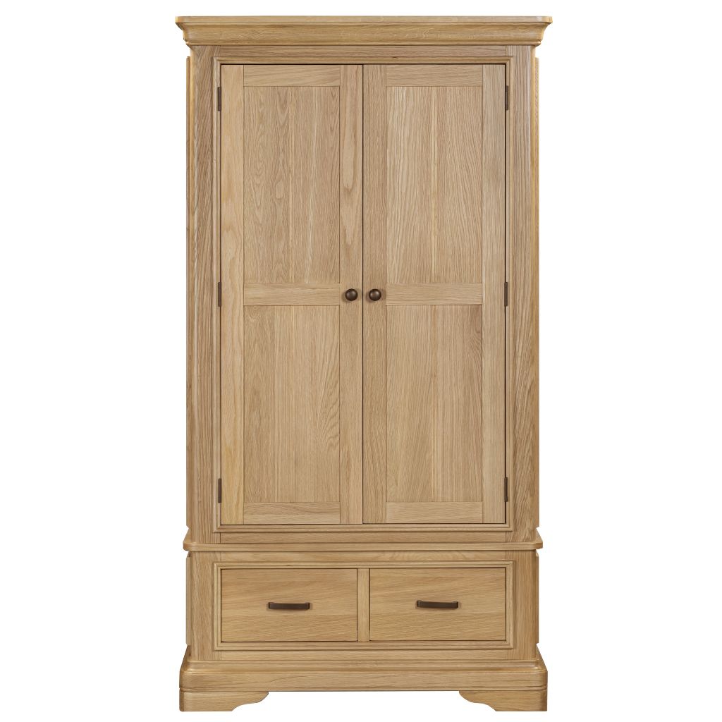 Oslo Light Oak Double Robe