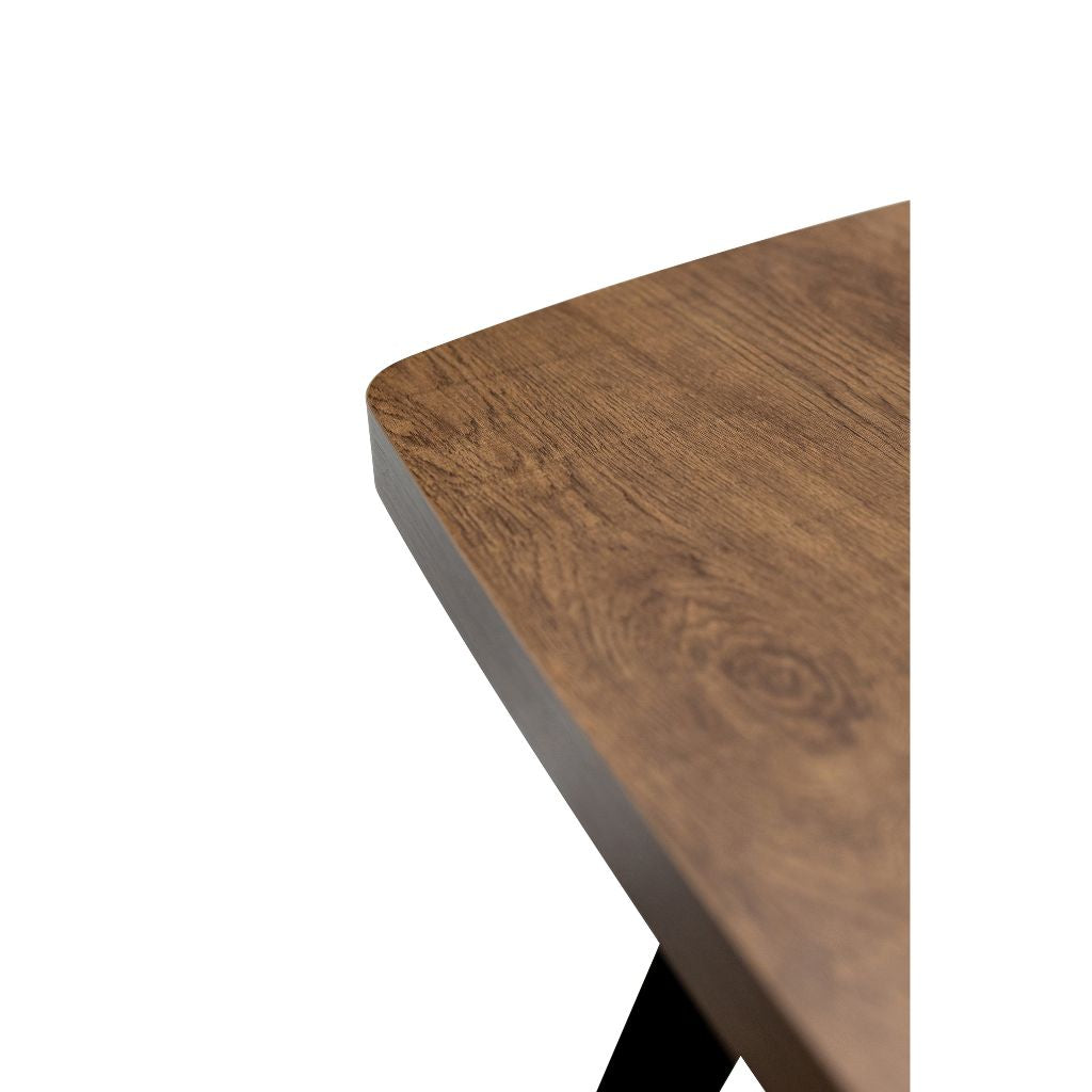 Panni 1.2m Oak Dining Table Close