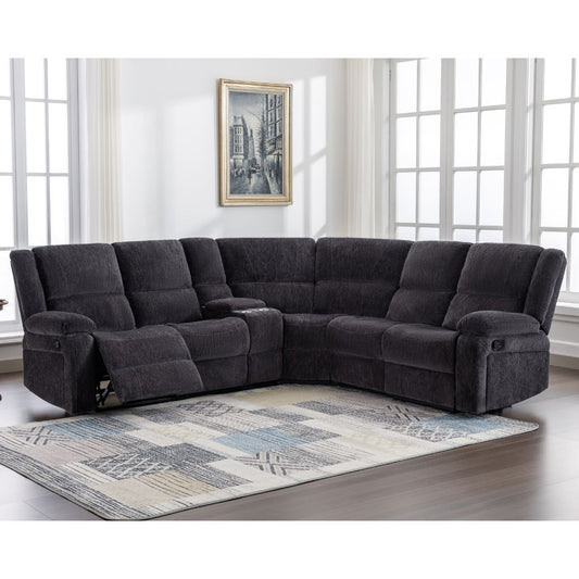 Perth Charcoal Corner Sofa