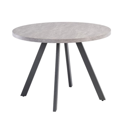 Rimella Light Grey 1.07m Round Dining Table