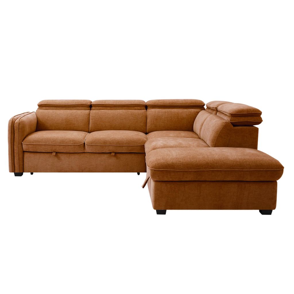 The roscoe is a stunning sofa with a hidden bed giving it beautiful look when not transformed.