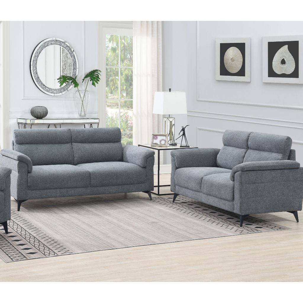 Roxy Grey 3+2 Sofa Set