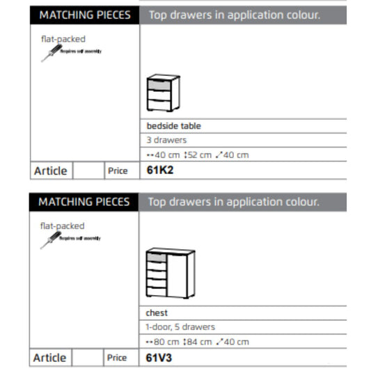 Sajo Matching Pieces by Rauch