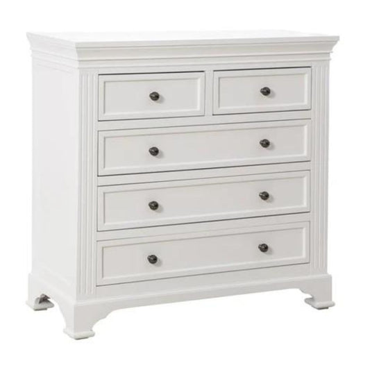 Sam White 2 Over 3 Chest of Drawers