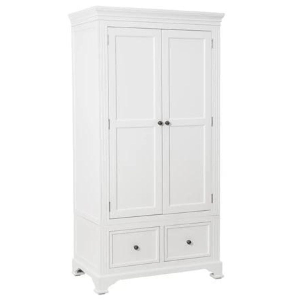 Sam White 2-Door Wardrobe