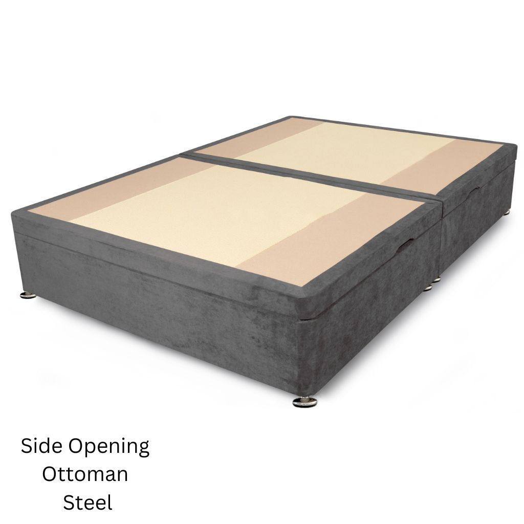 Evolve Side Opening Ottoman Divan Base Steel