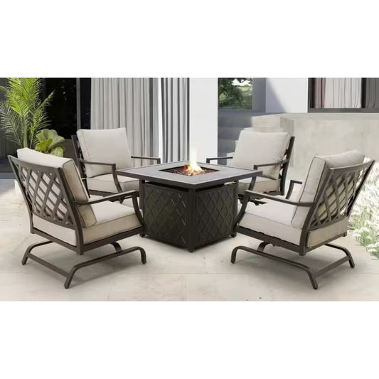 Stamford Garden Set with Fire Pit