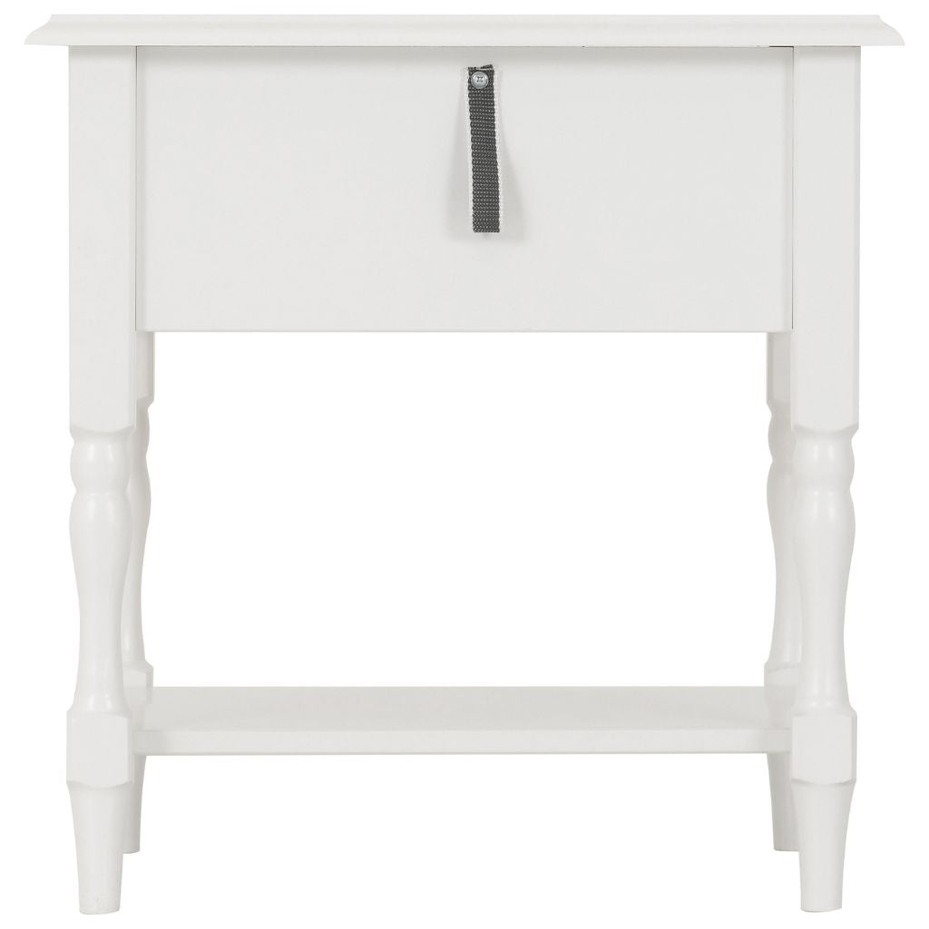 Stratford 1 Drawer Side Table Back