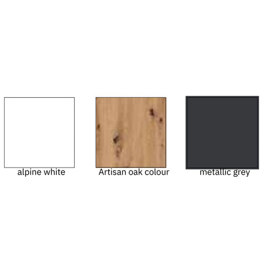 Subito Mirrored Sliding Wardrobe Colours