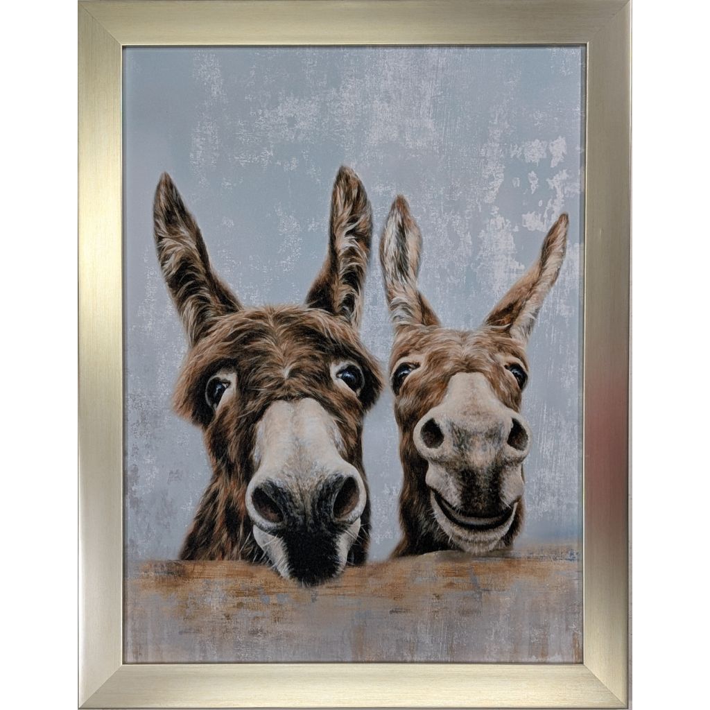The Donkeys Framed Picture