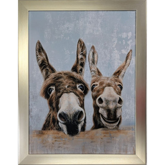 The Donkeys Framed Picture