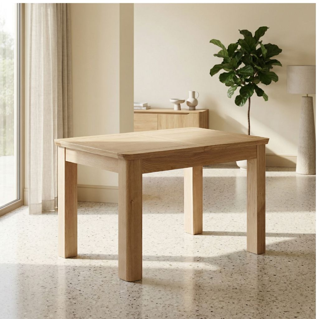 the shortest length of the dining table at 1.2m