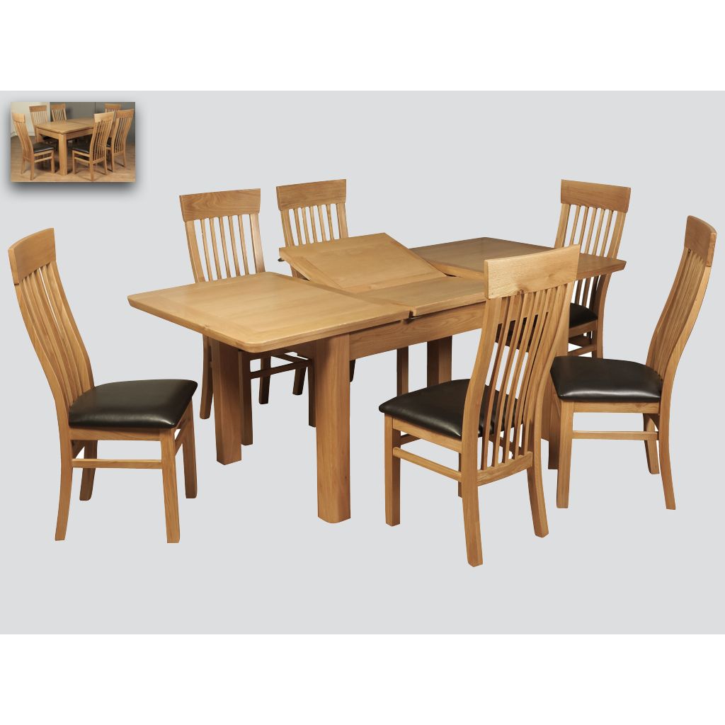 Treviso 140cm Butterfly Extension Dining