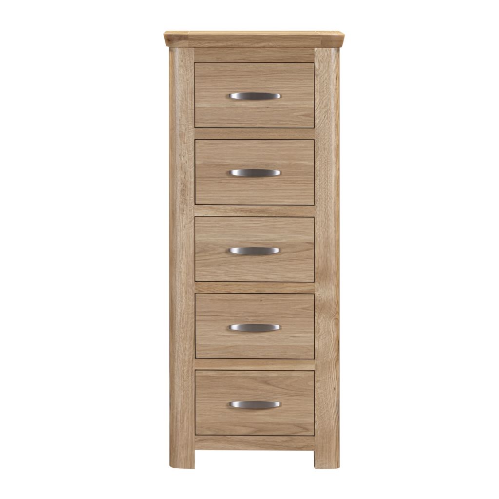 the Treviso has stylish curved corners and a natural oak finish giving it a timeless beauty