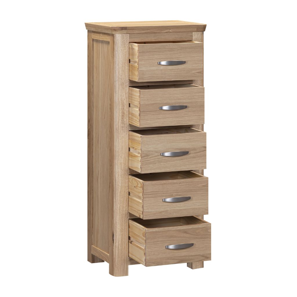 5 drawers add fantastic storage for any bedroom