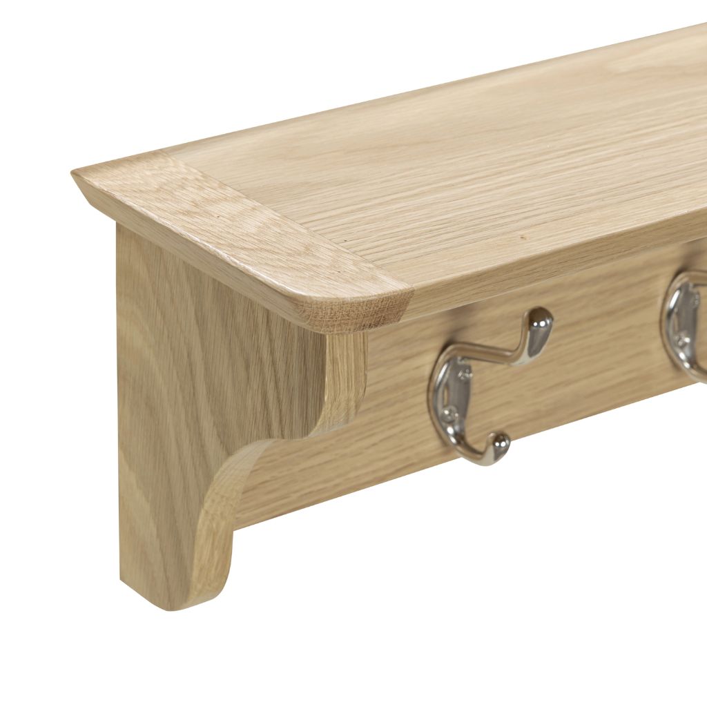 Close up of the Treviso coat rack