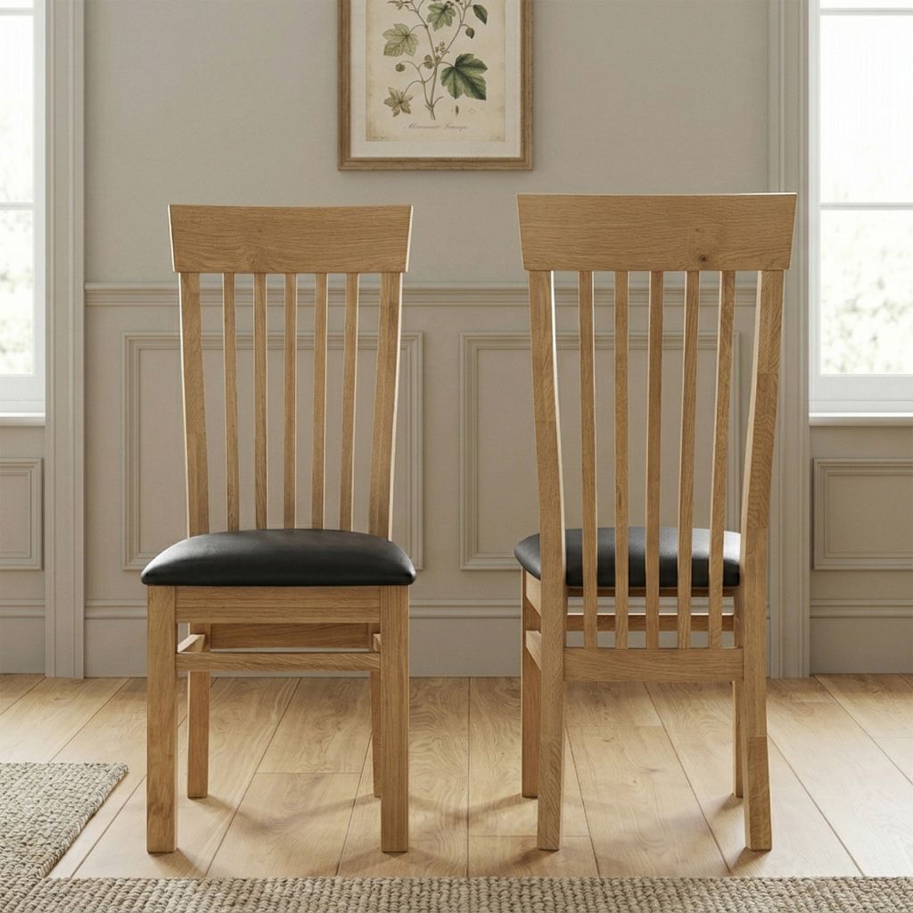 Treviso Dining Chair in a beautiful natural oak finish