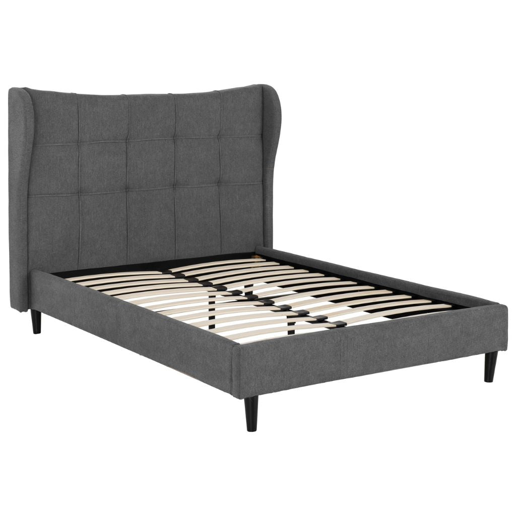 Verona Grey Fabric Bedframe