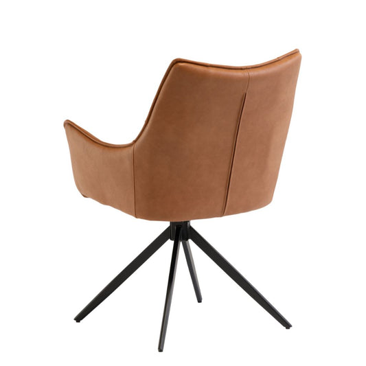 Viti Tan Dining Chair Back