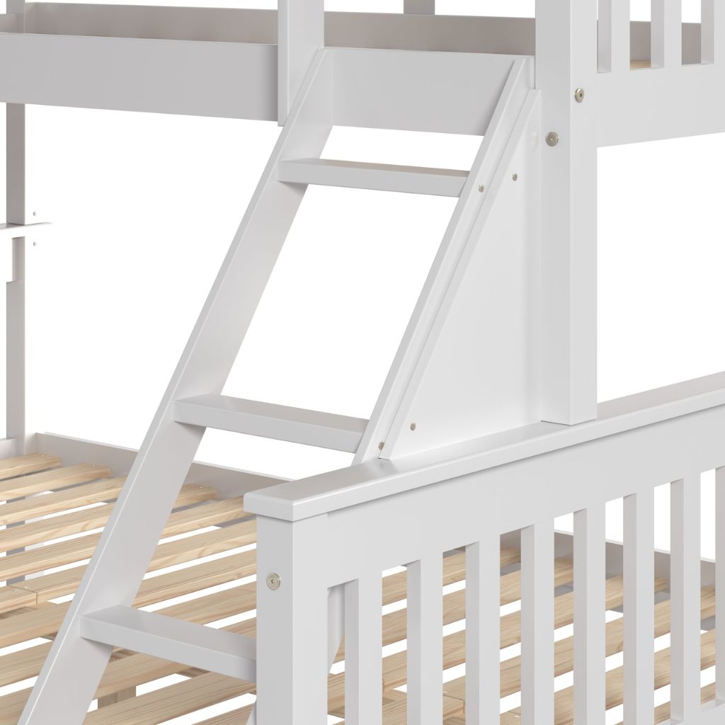 close up of the ladder on the neptune