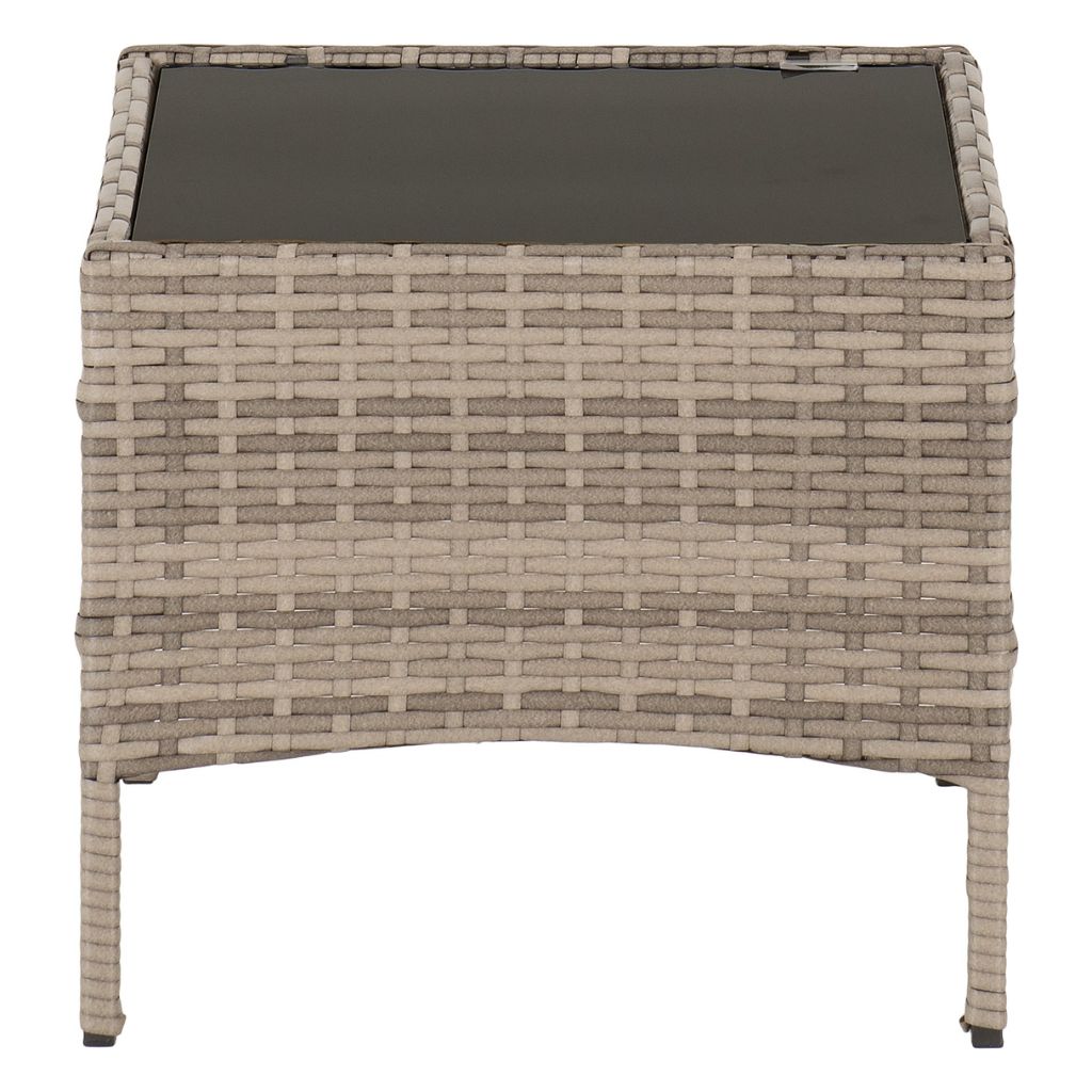 Willow Rattan Garden Table