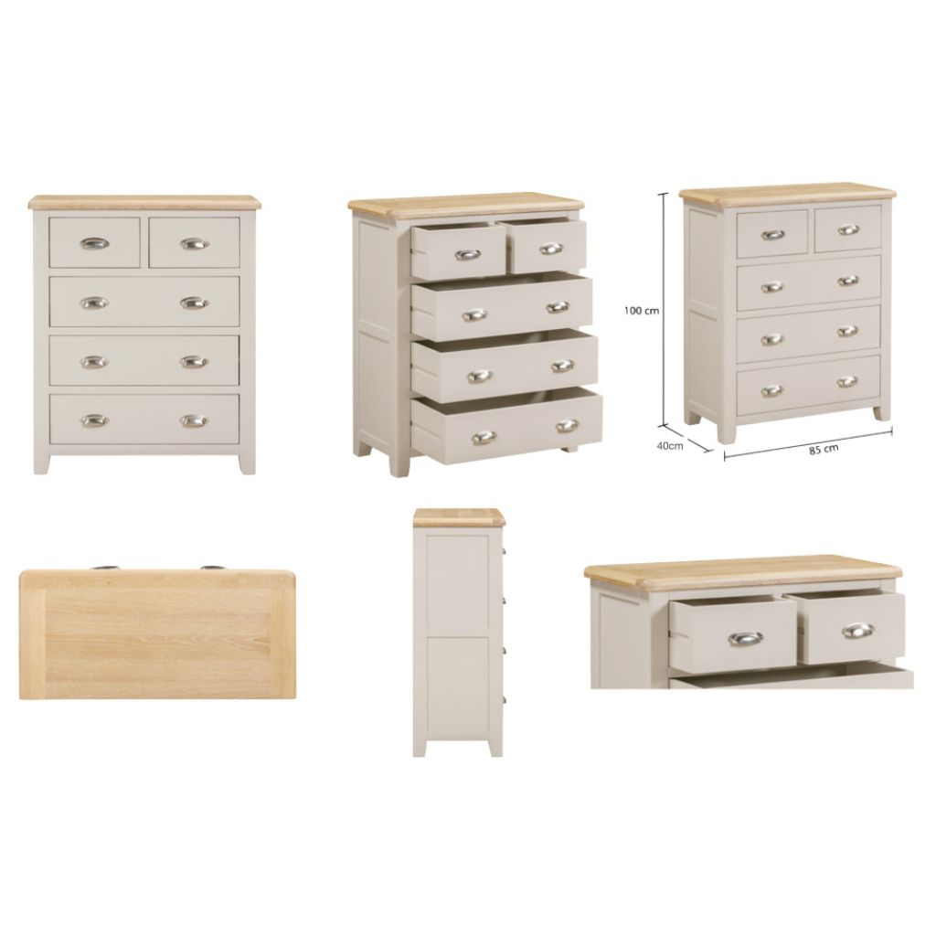 Wooden furniture pieces including chests of drawers on a white background.