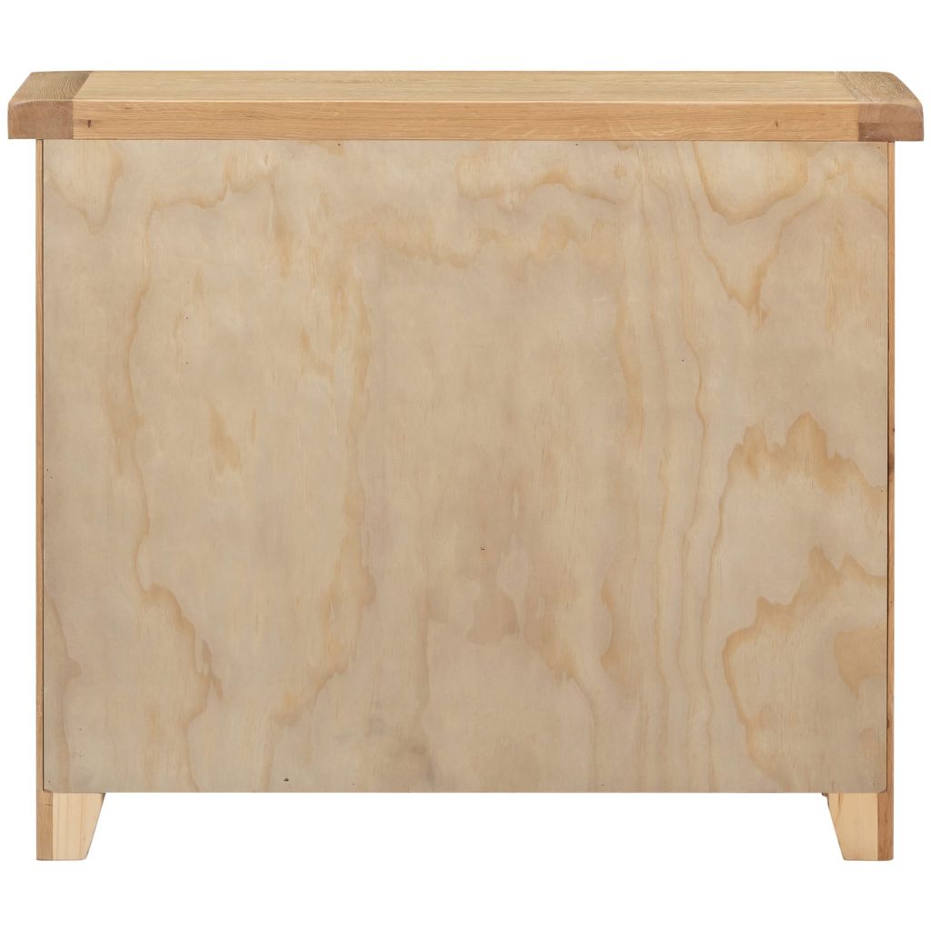 Windsor Natural Oak 2 Door 2 Drawer Sideboard Back