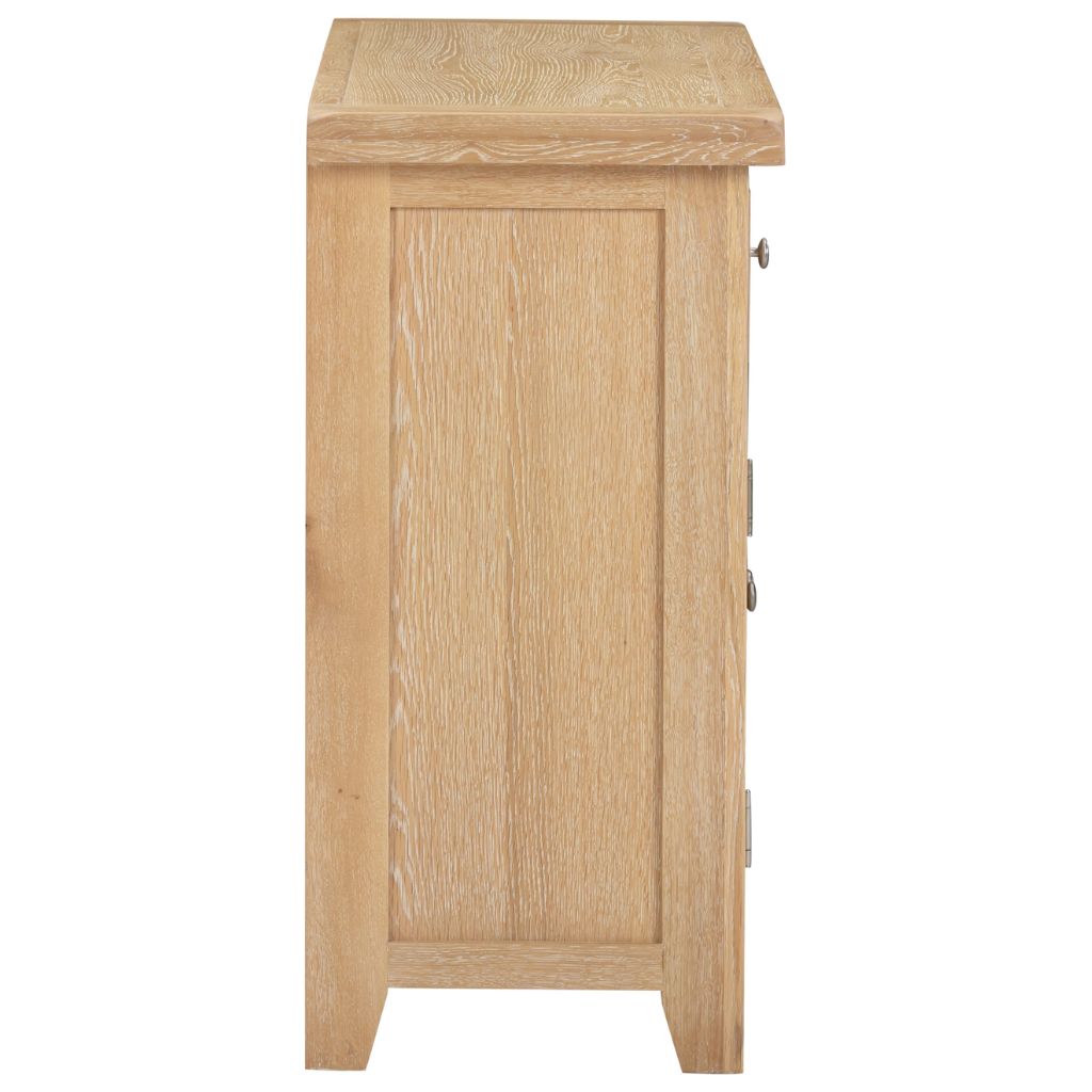 Windsor Natural Oak 2 Door 2 Drawer Sideboard Side