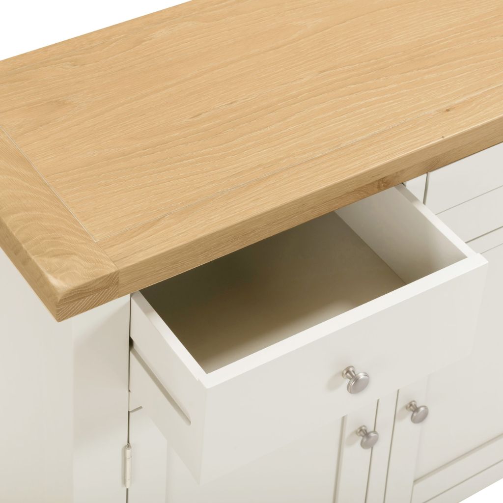 Windsor Ivory 3 Door 3 Drawer Sideboard Drawer