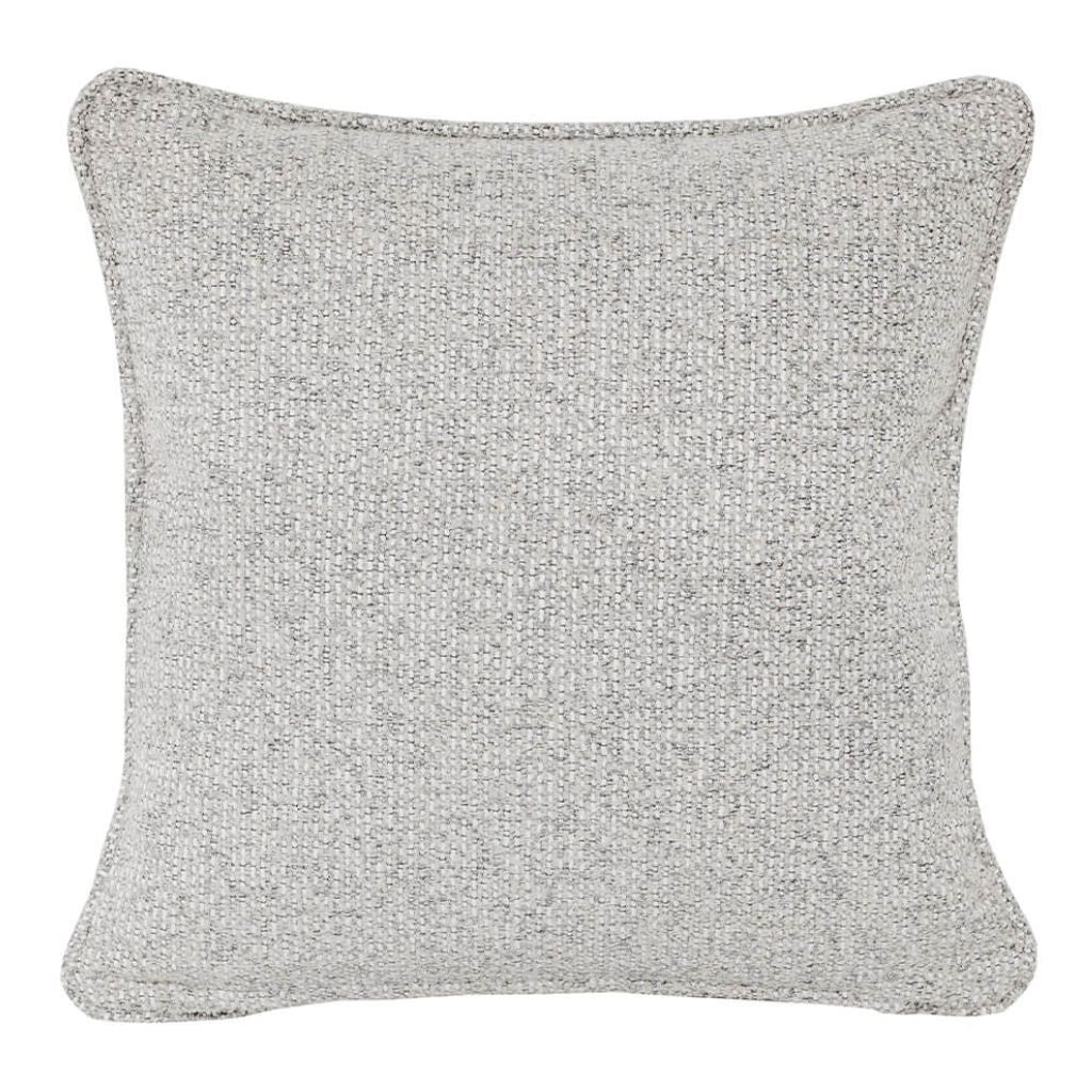 Textured natural pillow on a white background
