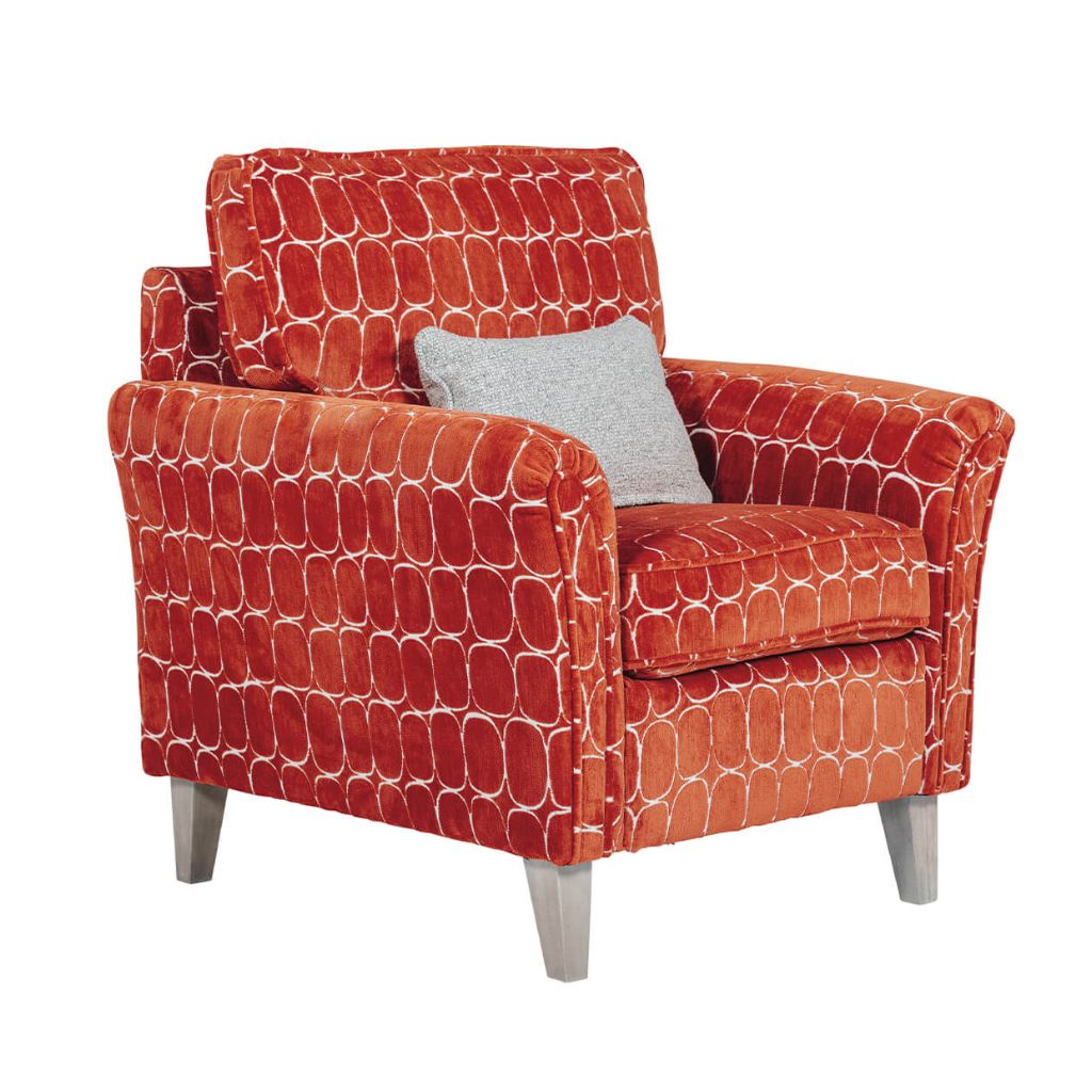 Winnie Rust Accent Chair by Vida Living