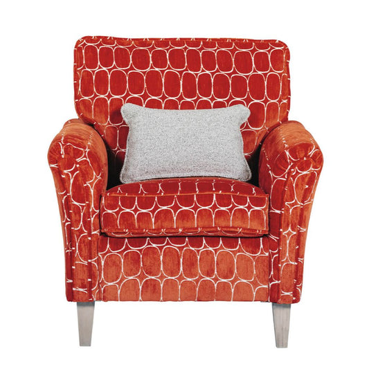 Winnie Rust Accent Chair by Vida Living
