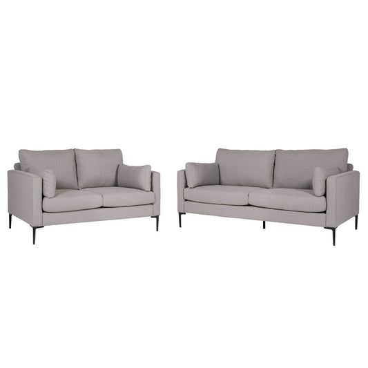 Wren Greige 3+2 Sofa Set 