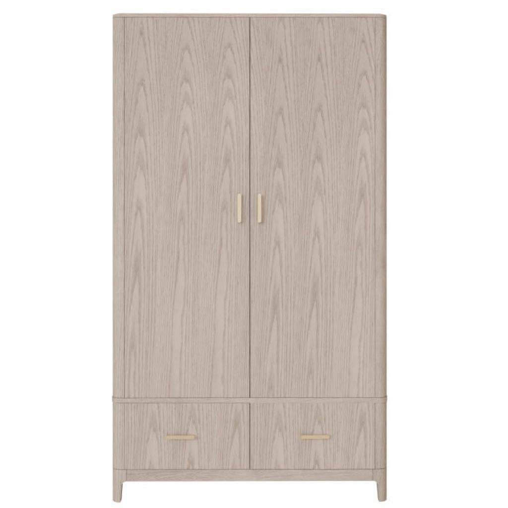 Zahra Cream 2 Door Wardrobe Front