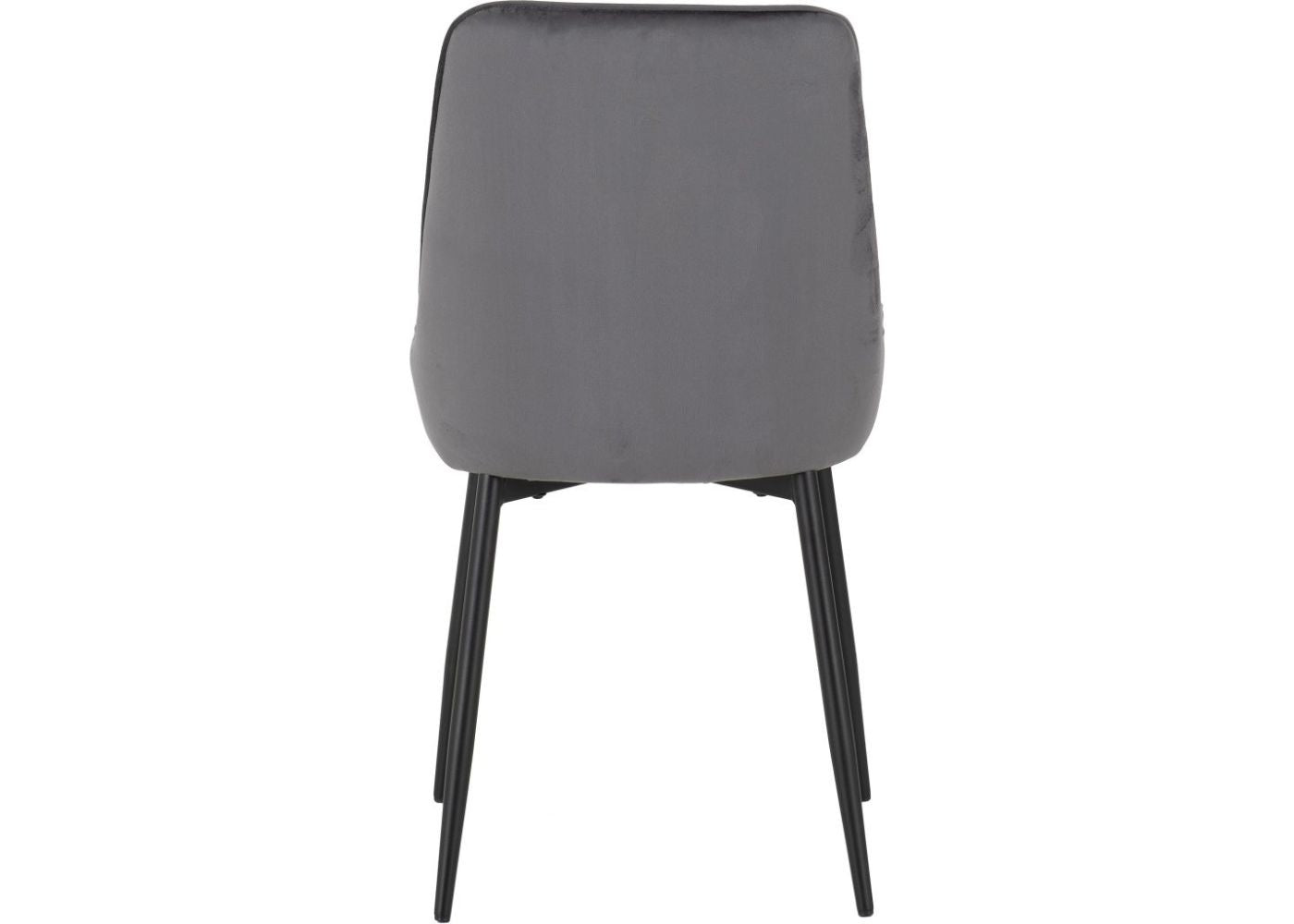 Grey Velvet Avery Dining Chairs by Wholesale Beds & Furniture Back