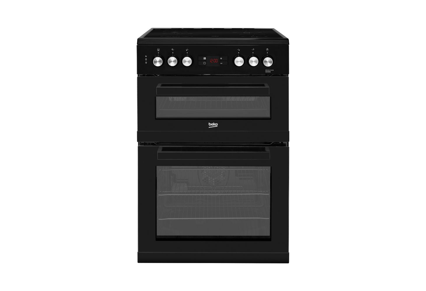 Beko KDC653K Freestanding Double Oven Electric Cooker in Black