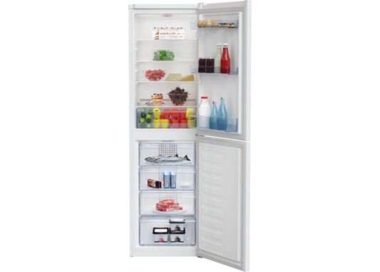 Beko CFG3582W Frost Free Fridge Freezer Open