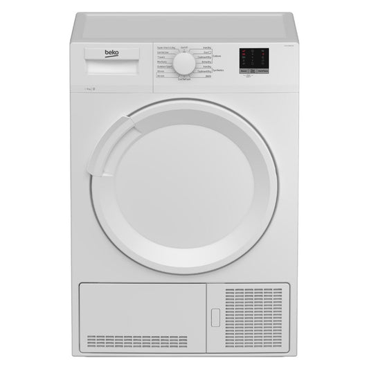 Beko DTLCE90051W White 9kg Condenser Tumble Dryer