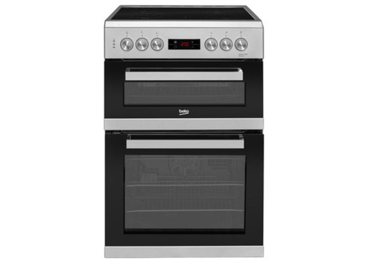 Beko KDC653S Freestanding Double Oven Electric Cooker