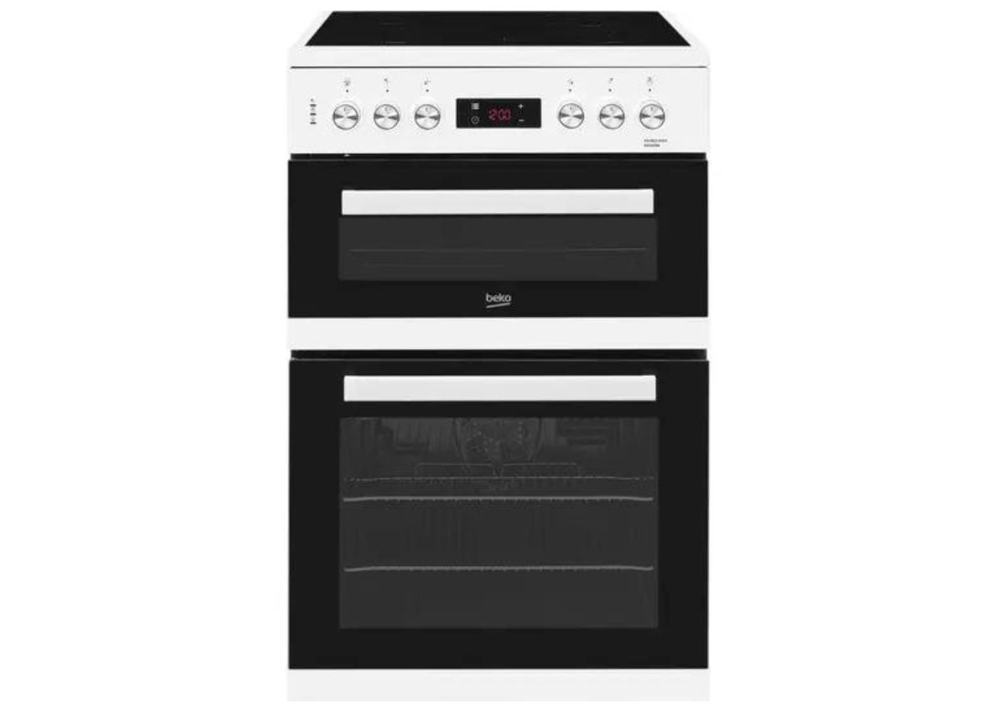 Beko KDC653W Freestanding Double Oven Electric Cooker