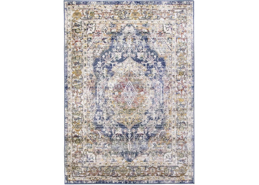 Boho Blue Medallion Rug Range by Home Trends