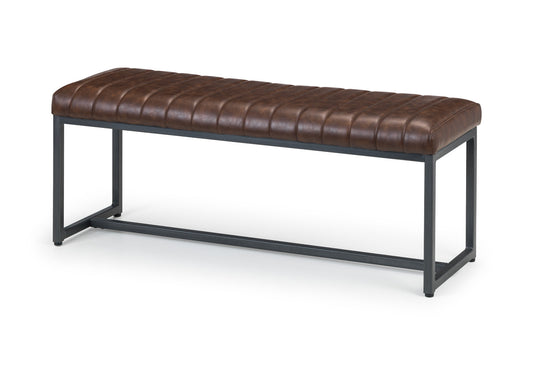 Brooklyn Upholstered Bench by Julian Bowen